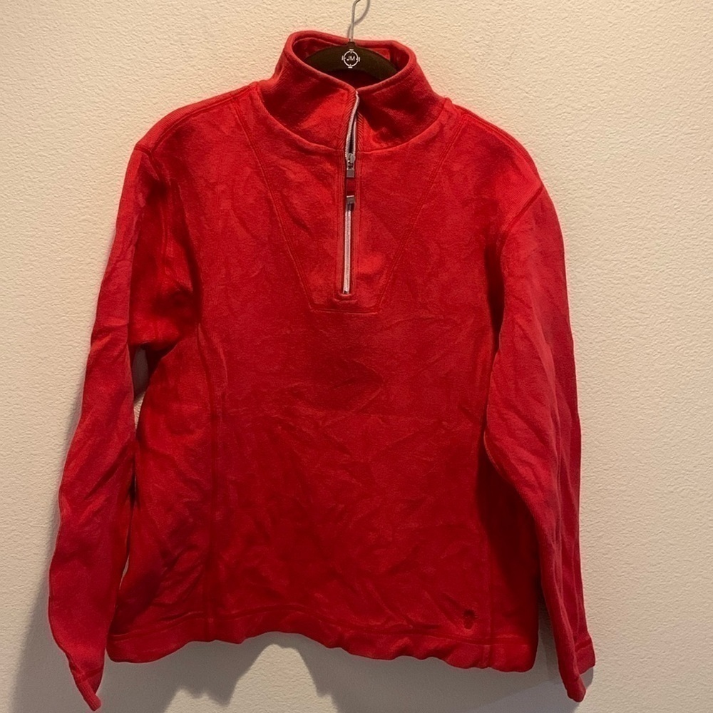 Tommy Bahama Womens Quarter Zip Pullover. Heavier Material for Fall/ Winter. M. 